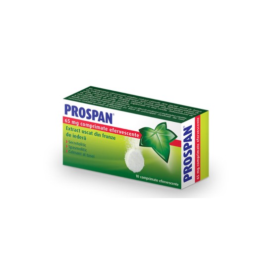 Prospan, 10 comprimate effervescente 