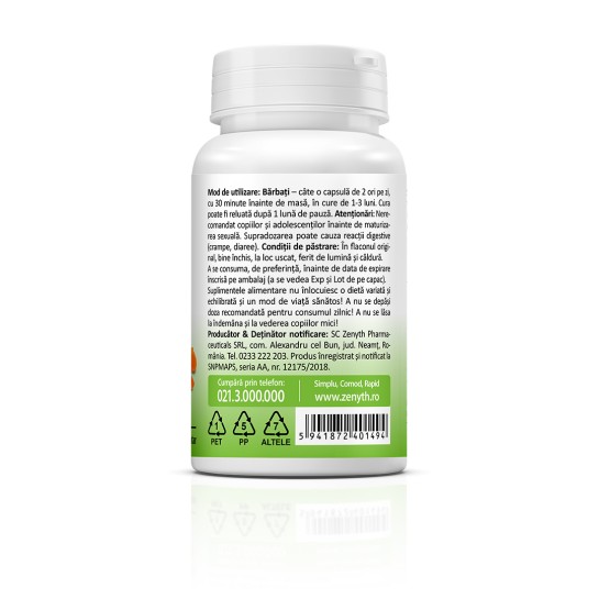 ProstaHelp Forte, 30 capsule vegetale, Zenyth 