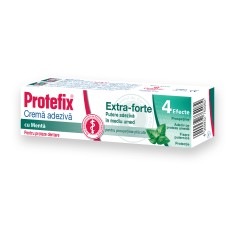 Protefix Crema adeziva Extra Forte cu Menta, 47g