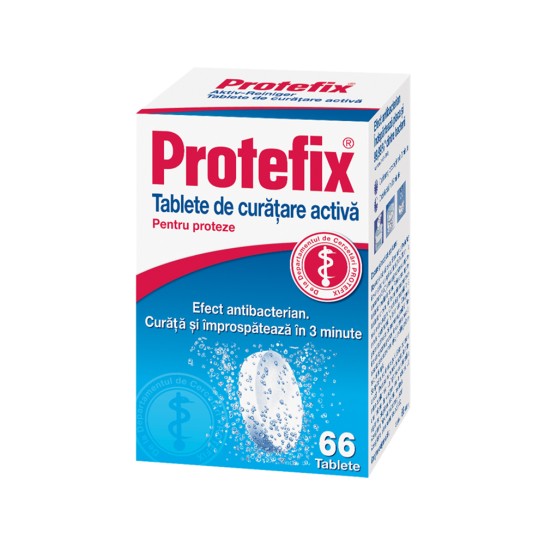 Protefix Tablete de curătare cu oxigen active, 66 tablete