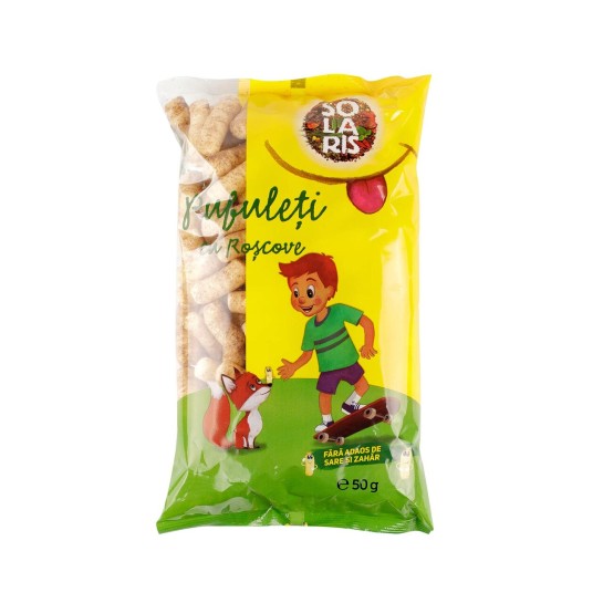 Pufuleti cu pudră de roscove 50g Solaris