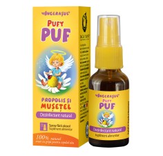 PufyPUF propolis si musetel spray, 20 ml, Dacia Plant