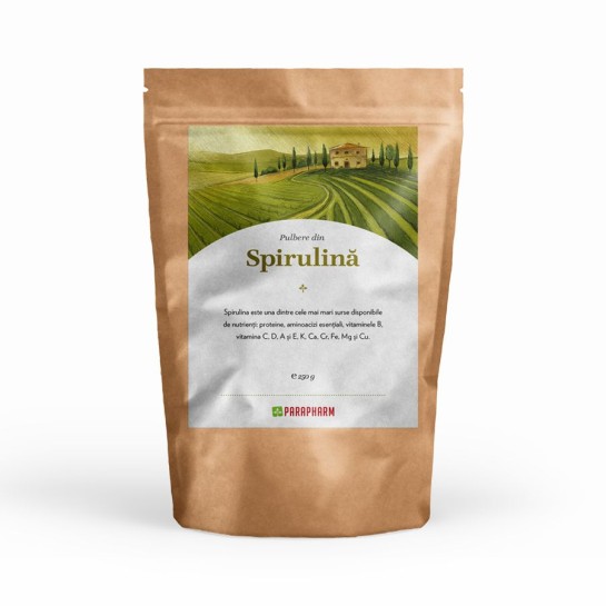 Pulbere din Spirulina 250g, Parapharm