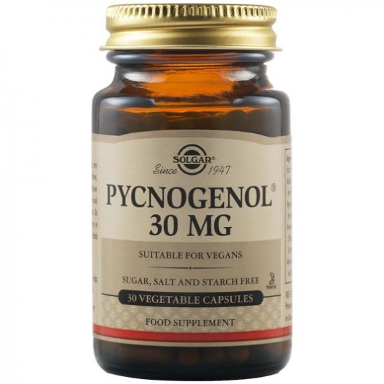 Pycnogenol 30 mg, 30 capsule, Solgar