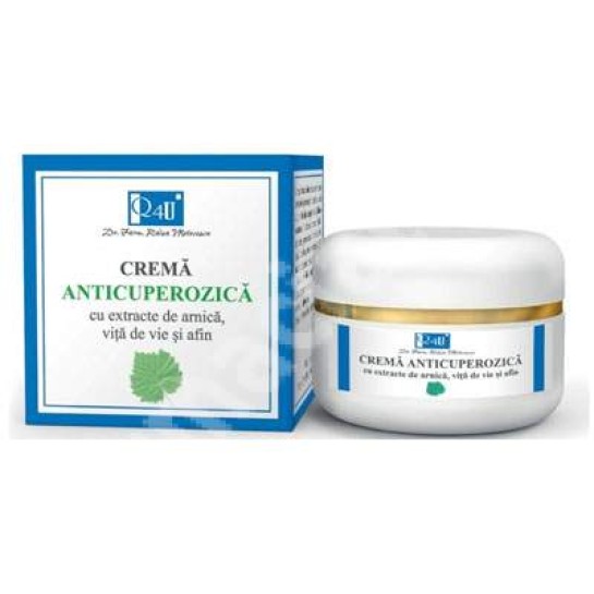 Q4U Cremă anticuperozică, 50 ml, Tis