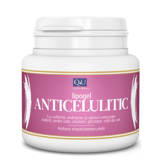 Q4U Lipogel anticelulitic, 100 ml, Tis
