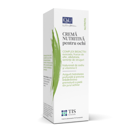 Q4U NutriTIS cremă nutritivă pentru ochi, 20 ml, Tis