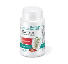 Quercetin + Vitamina C naturala, 30 capsule, Rotta Natura