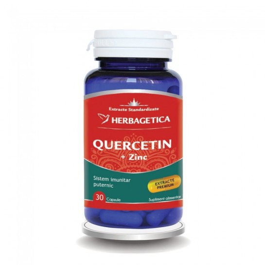 Quercetin+Zinc 30 capsule, Herbagetica
