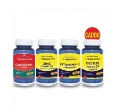 Quercetin+Zinc+Vitamina C+Detrix, Herbagetica