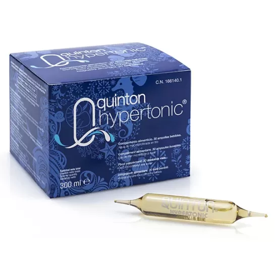 Quinton hypertonic, 30 fiole buvabile, Quinton