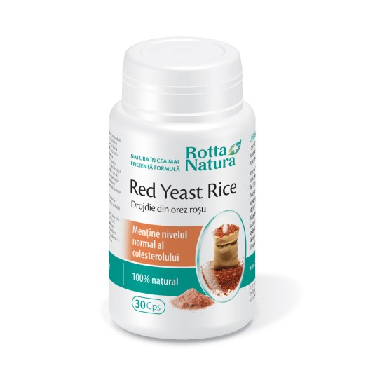 Red Yeast Rice 635, 30 capsule, Rotta Natura