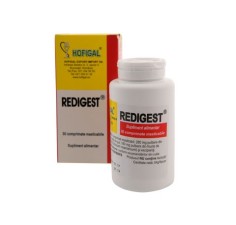 Redigest, 30 comprimate masticabile, Hofigal