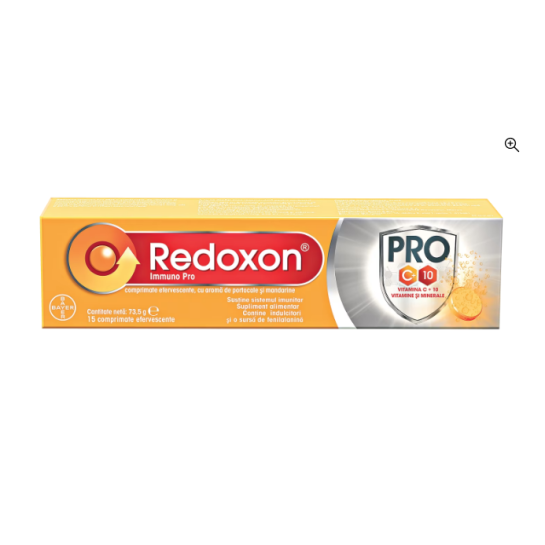 Redoxon Immuno Pro, 15 comprimate efervescente, Bayer