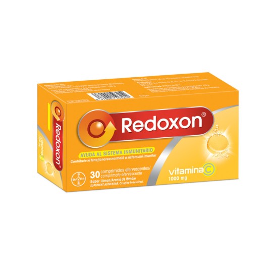 Redoxon Vitamina C 1000mg lamaie, 30 comprimate efervescente, Bayer