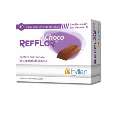 Refflor Choco, 10 tablete, Hyllan
