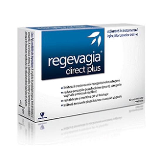 Regevagia Direct plus, 10 comprimate vaginale