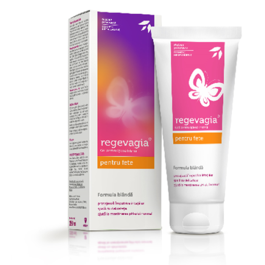 Regevagia Igiena Intima pentru fete, gel 150ml 