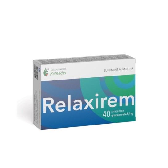 Relaxirem, 40 comprimate, Remedia