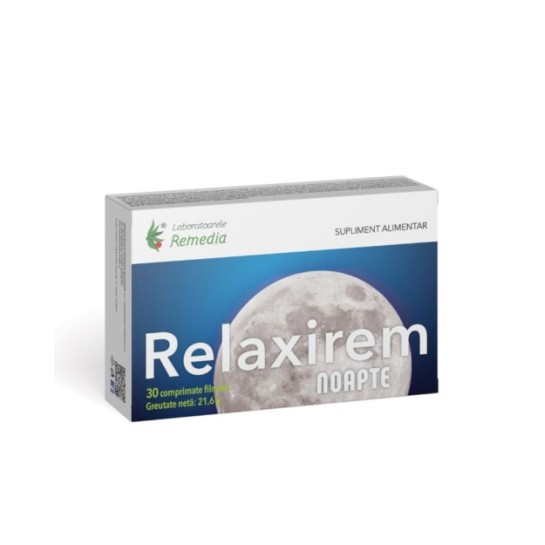 Relaxirem noapte, 30 capsule, Remedia