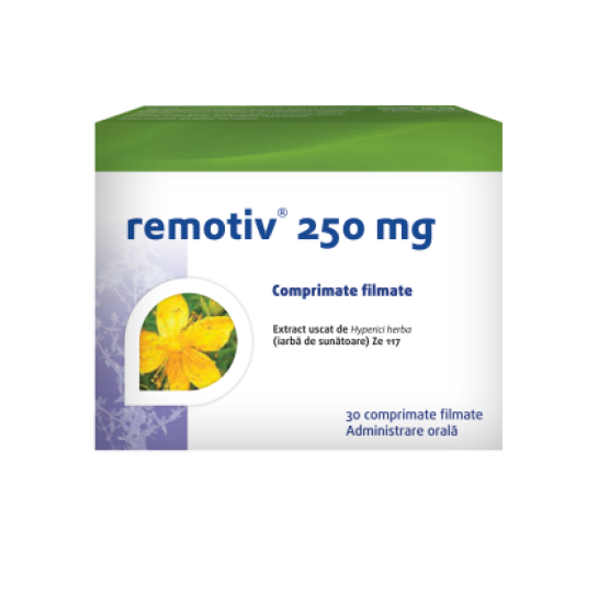 Remotiv 250mg, 30 comprimate filmate, Vedra INTL.