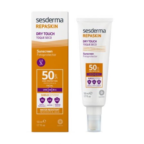 Repaskin, facial silk touch, cremă protectie solară SPF 50, 50 ml, Sesderma