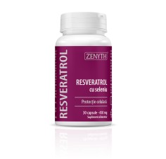 Resveratrol cu Seleniu, 30 capsule, Zenyth