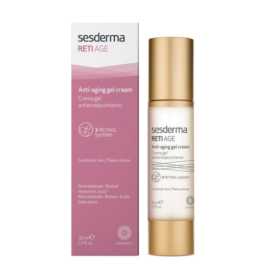 RetiAge, cremă-gel cu efect anti-imbătranire, 50 ml, Sesderma