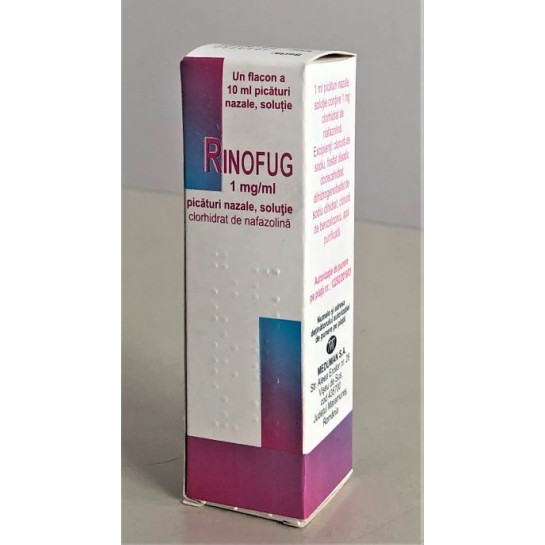 Rinofug 0.1%, picaturi nazale, Meduman