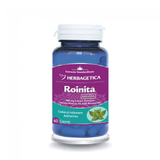 Roinită Melissa, 60 capsule, Herbagetica