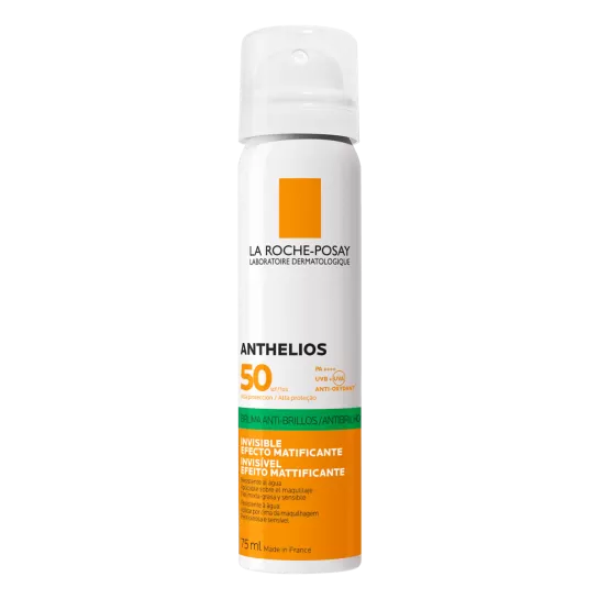 LA ROCHE-POSAY Anthelios spf50+ spray invizibil matifiant fata 75ml