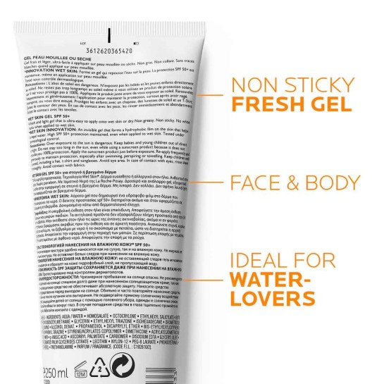LA ROCHE-POSAY Anthelios spf50+ XL wet skin gel 250ml