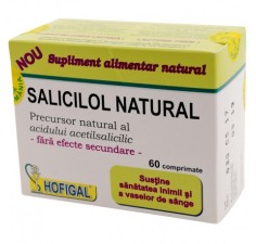 Salicilol natural, 60 comprimate, Hofigal