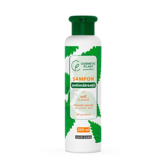 Şampon antimătreaţă cu sulf şi urzică, 250ml, Cosmetic Plant