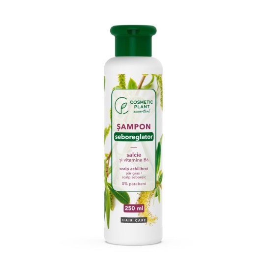 Sampon seboreglator cu salcie & vitamina B6, 250ml, Cosmetic Plant