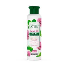 Sampon STOP! caderii parului cu trifoi rosu si pantenol, 250ml, Cosmetic Plant