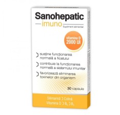 Sanohepatic IMUNO, 30 capsule, Natur Produkt