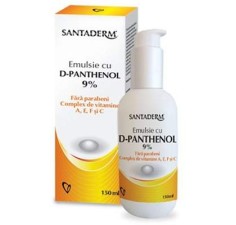 Santaderm emulsie cu D-Panthenol 9%, 150 ml, Viva Pharma