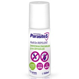 Santaderm Parasites roll on repelent impotriva tantarilor si capuselor, 60 ml, Viva Pharma