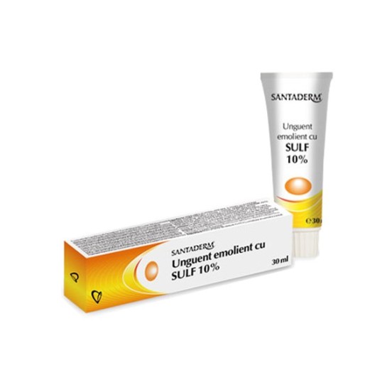 Santaderm unguent emolient sulf, 30 ml, Viva Pharma