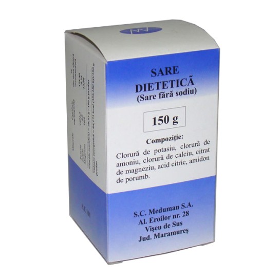 Sare dietetică, 150g, Meduman