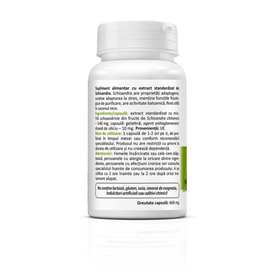 Schisandra, 540mg, 30 capsule, Zenyth 