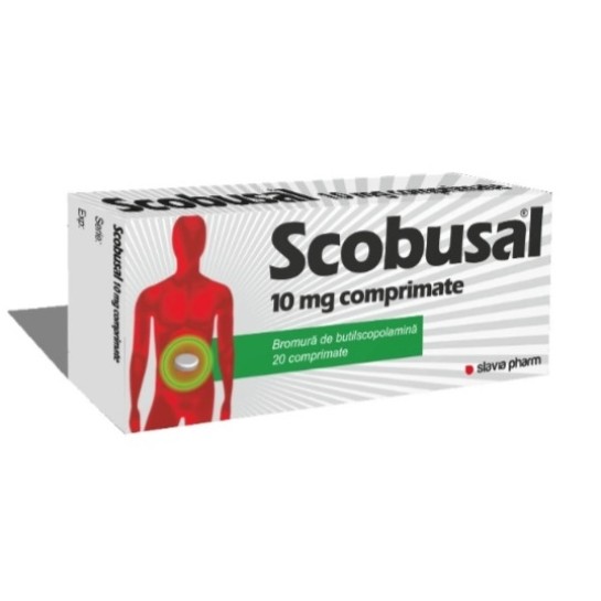 Scobusal, 10mg, 20 comprimate, Slavia Pharm 