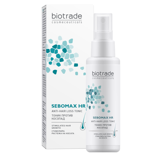 Sebomax HR tonic stimulator impotriva caderii parului,  75ml, Biotrade