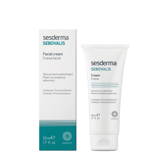 Sebovalis, cremă fată fără parabeni, 50 ml, Sesderma
