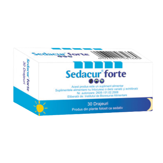 Sedacur forte, 30 drajeuri, Schaper @ Brummer