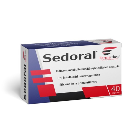 Sedoral 40 capsule, FarmaClass