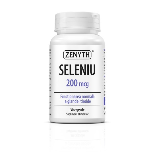 Seleniu, 200 mcg, 30 capsule, Zenyth