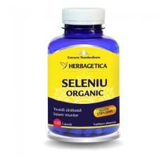 Seleniu organic 120 capsule, Herbagetica