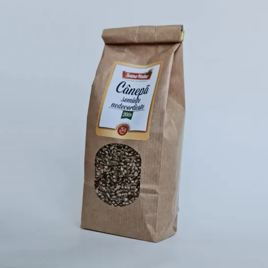Seminte canepa nedecorticate 200g, AdNatura